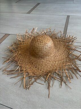 Lack Of Color woven straw sun hat in natural tan